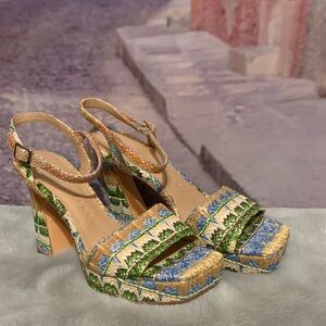 Katy Perry Collections Multicolor Platform Sandals